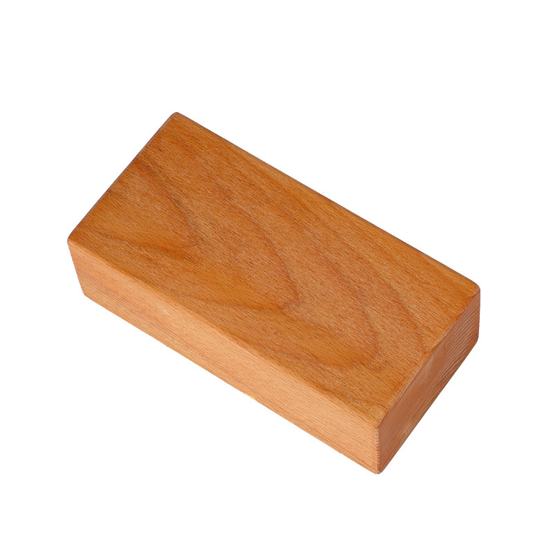 Yoga Block Cork - 천연 너도밤나무 요가 블록, 고밀도 요가