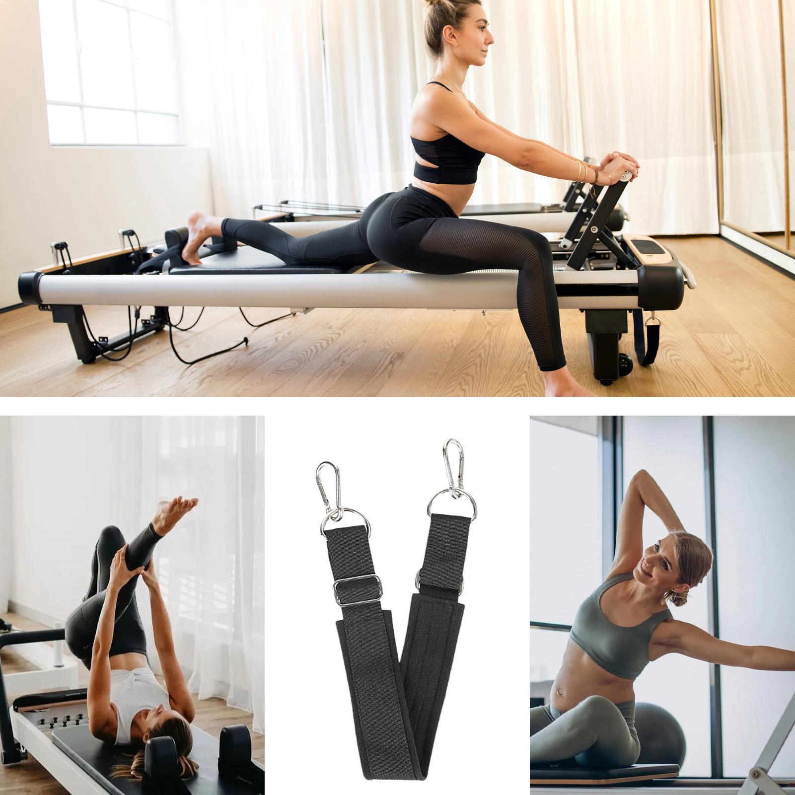 Pilates Is Yoga - 필라테스 풋스트랩 두꺼운 조절 가능 미끄럼