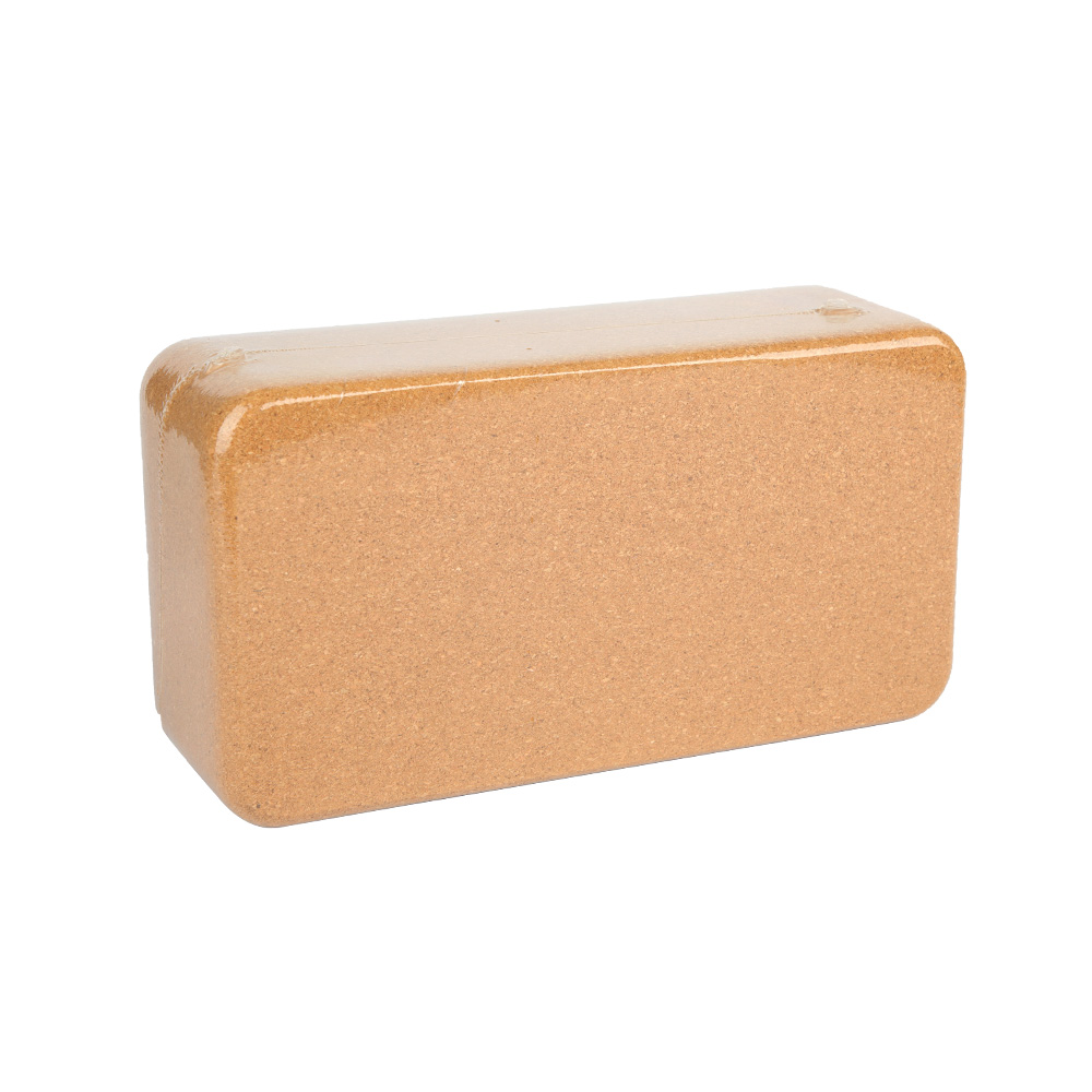 Yoga Block Cork - 친환경 고밀도 요가 블록 4x6x9 인치