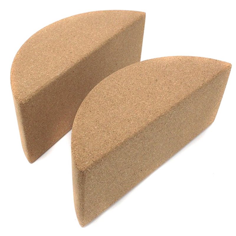 Yoga Block Cork - A07T-요가 블록-고밀도 코르크 2개입, 균형, 스트레칭