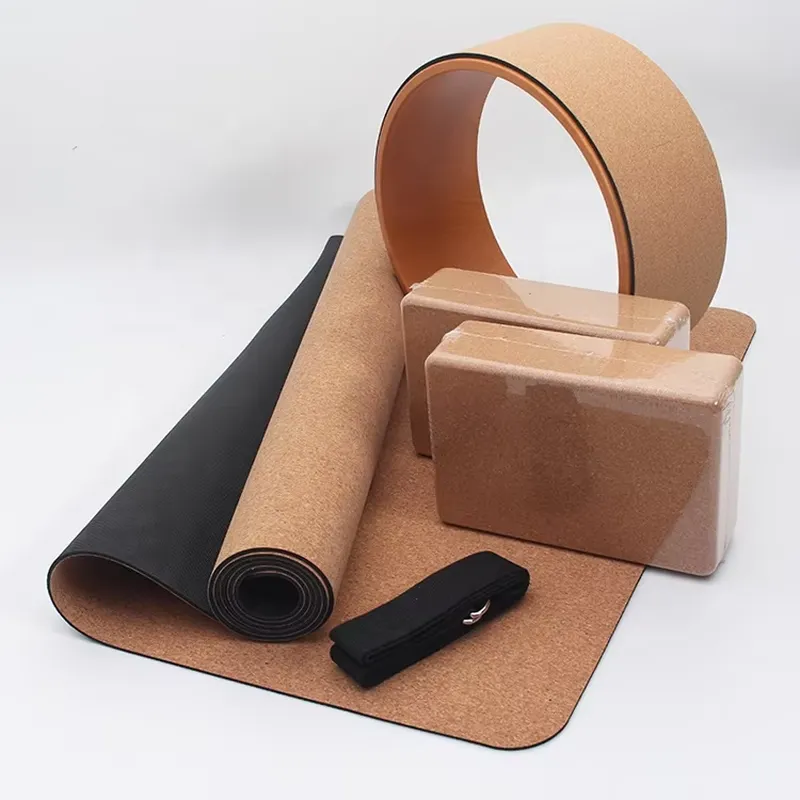 Yoga Block Cork - SANFAN 맞춤 인쇄 라벨 친환경 헬스장