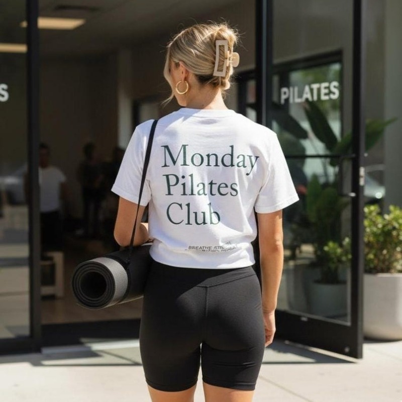 Pilates Yoga Wellness - 필라테스를 위한 셔츠 월요일 필라테스 클럽