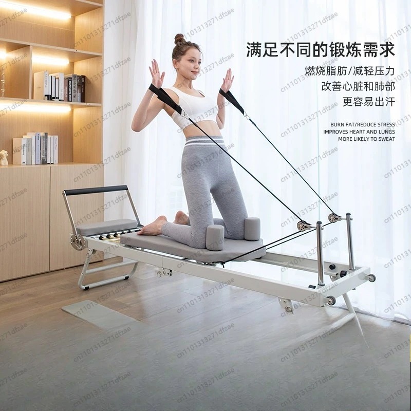 헤비듀티 필라테스 리포머 기구, 코어 운동 및 체중 감 - Pilates Yoga Weight Loss 리뷰 및 가격