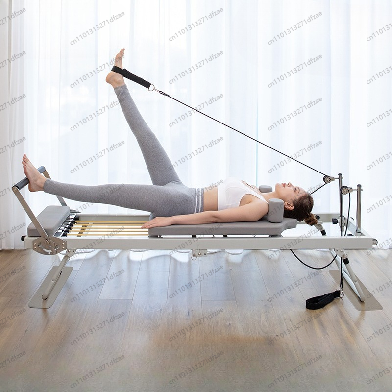 대형 접이식 필라테스 리포머 기구 코어 요가 베드 홈  - Pilates Yoga Weight Loss 리뷰 및 가격