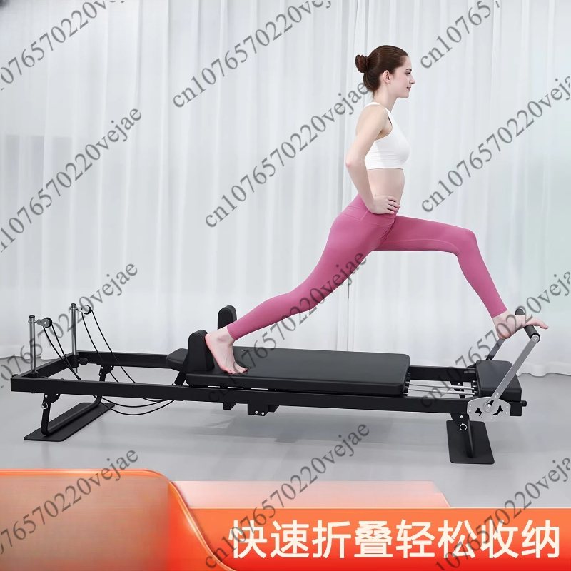 대형 접이식 필라테스 리포머 기구 코어 요가 베드 홈  - Pilates Yoga Weight Loss 리뷰 및 가격