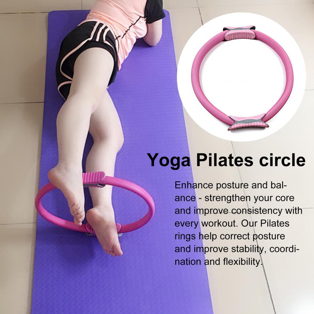 탄성 필라테스 링 미끄럼 방지 그립 여성용 필라테스 링 - Pilates Yoga Circle 리뷰 및 가격