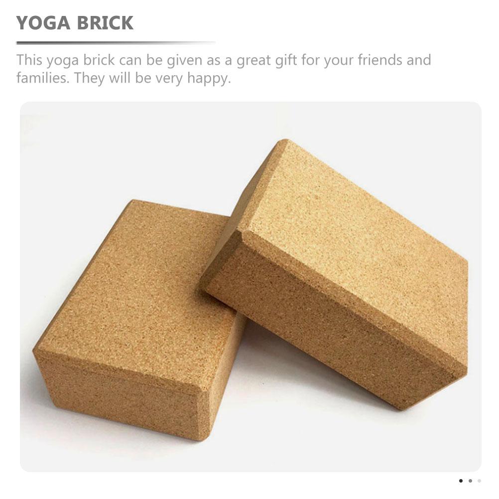 고밀도 천연 코르크 요가 블록 피트니스 훈련 운동 장비 - Yoga Block Cork 리뷰 및 가격