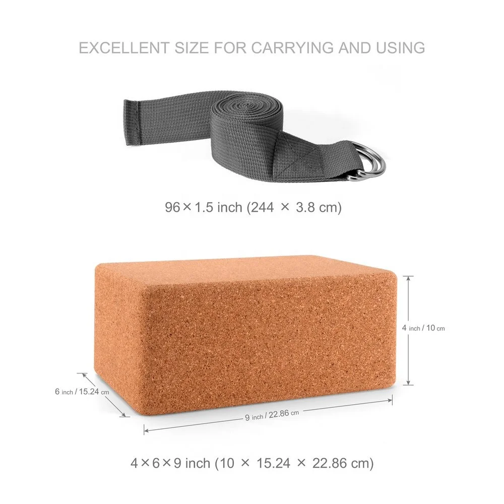 2026 맞춤형 로고 맞춤형 코르크 요가 블록 헬스 홈 - Yoga Block Cork 리뷰 및 가격
