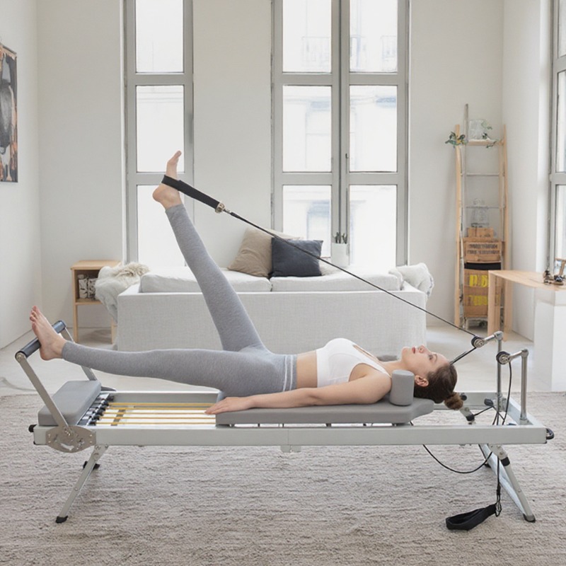대형 접이식 필라테스 리포머 기구 코어 요가 침대 홈  - Pilates Yoga Weight Loss 리뷰 및 가격