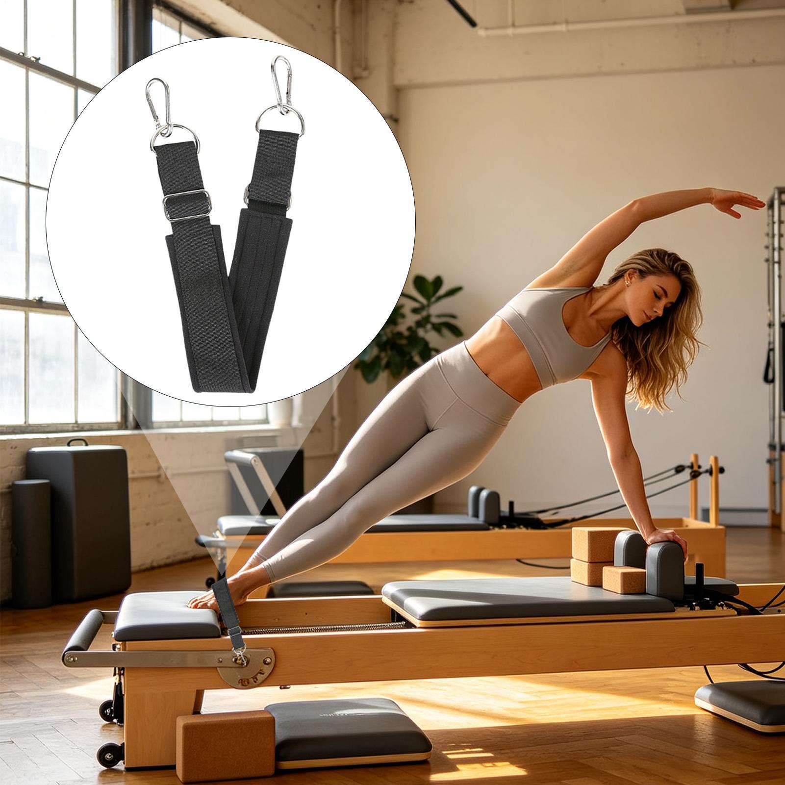 리포머 풋스트랩 더블 루프 두꺼운 논슬립 조절 가능한  - Pilates Is Yoga 리뷰 및 가격